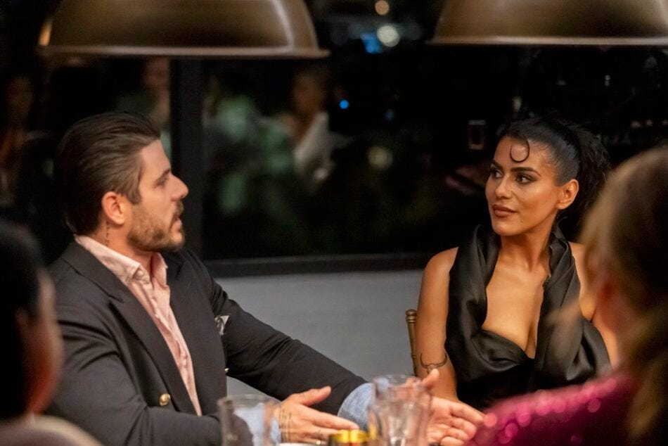 Paul tells Carina how he feels post break up. Image: Nine. 