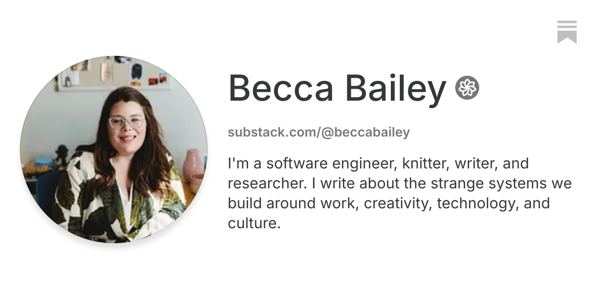 Rebecca Bailey | Substack