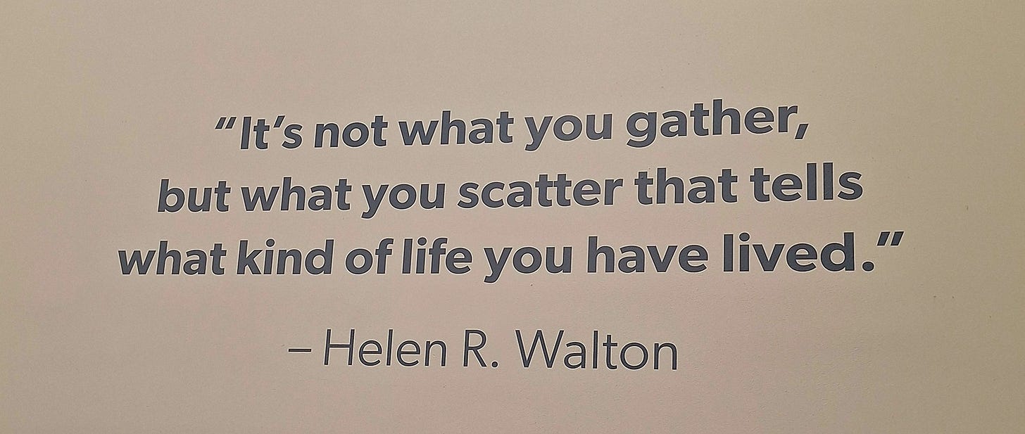 Some of the truest words I read this month.