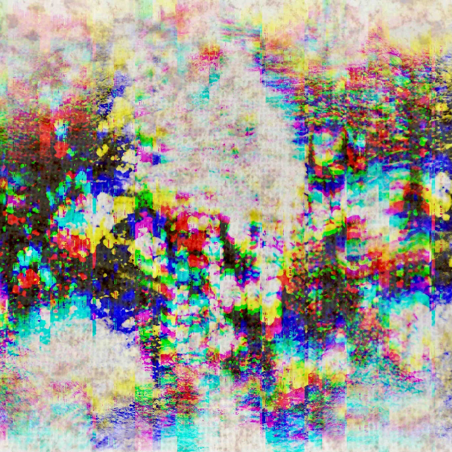A splodgy multi-coloured and warped looking abstract photograph made by the amazing photographer Matteo Delred A splodgy multi-coloured and warped looking abstract photograph made by the amazing photographer Matteo Delred