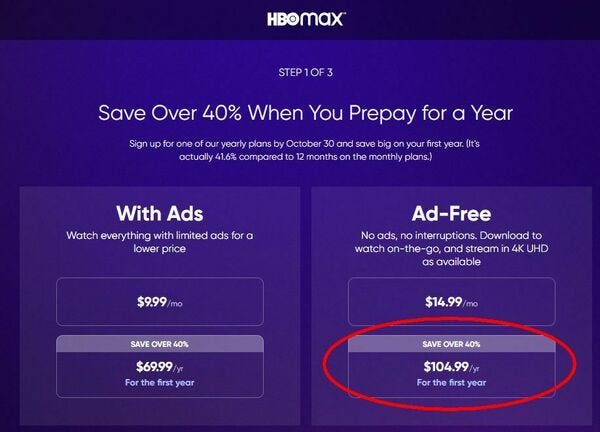Recent shenanigans notwithstanding, HBO Max is still home to an incredible library of TV and movies. Use Rakuten to make this great deal even better. Recent shenanigans notwithstanding, HBO Max is still home to an incredible library of TV and movies. Use Rakuten to make this great deal even better.