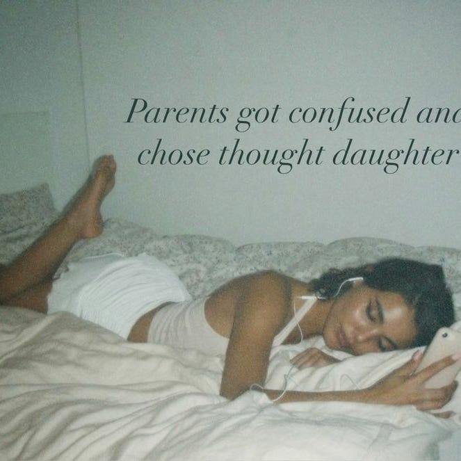 thought daughter