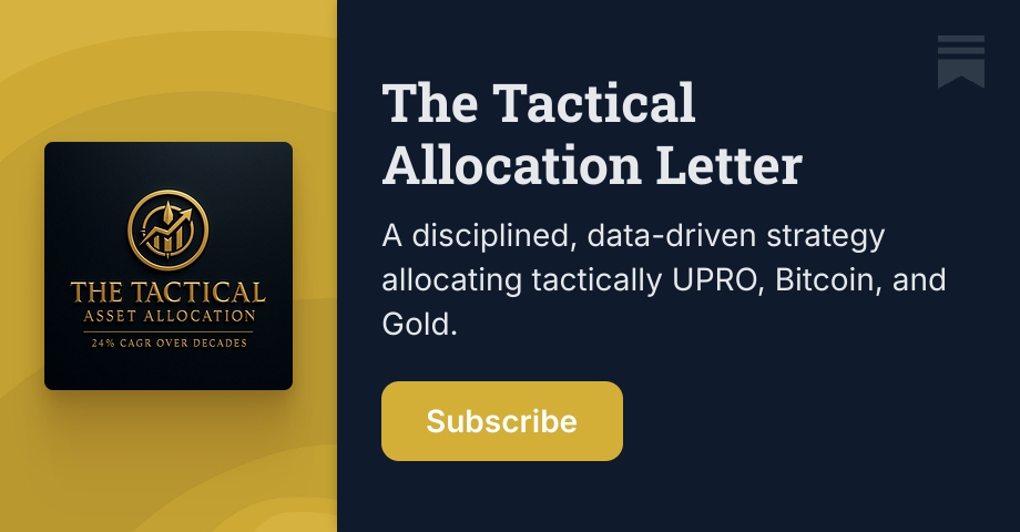 The Tactical Allocation Letter | Substack