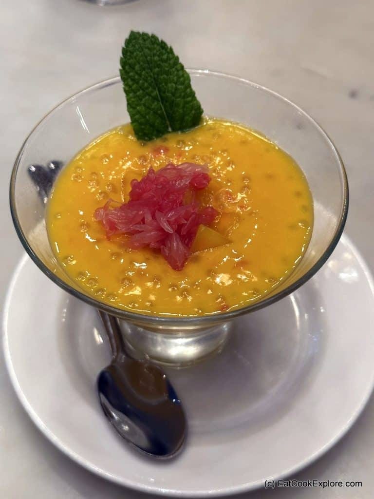 DTF Mango Sage pudding