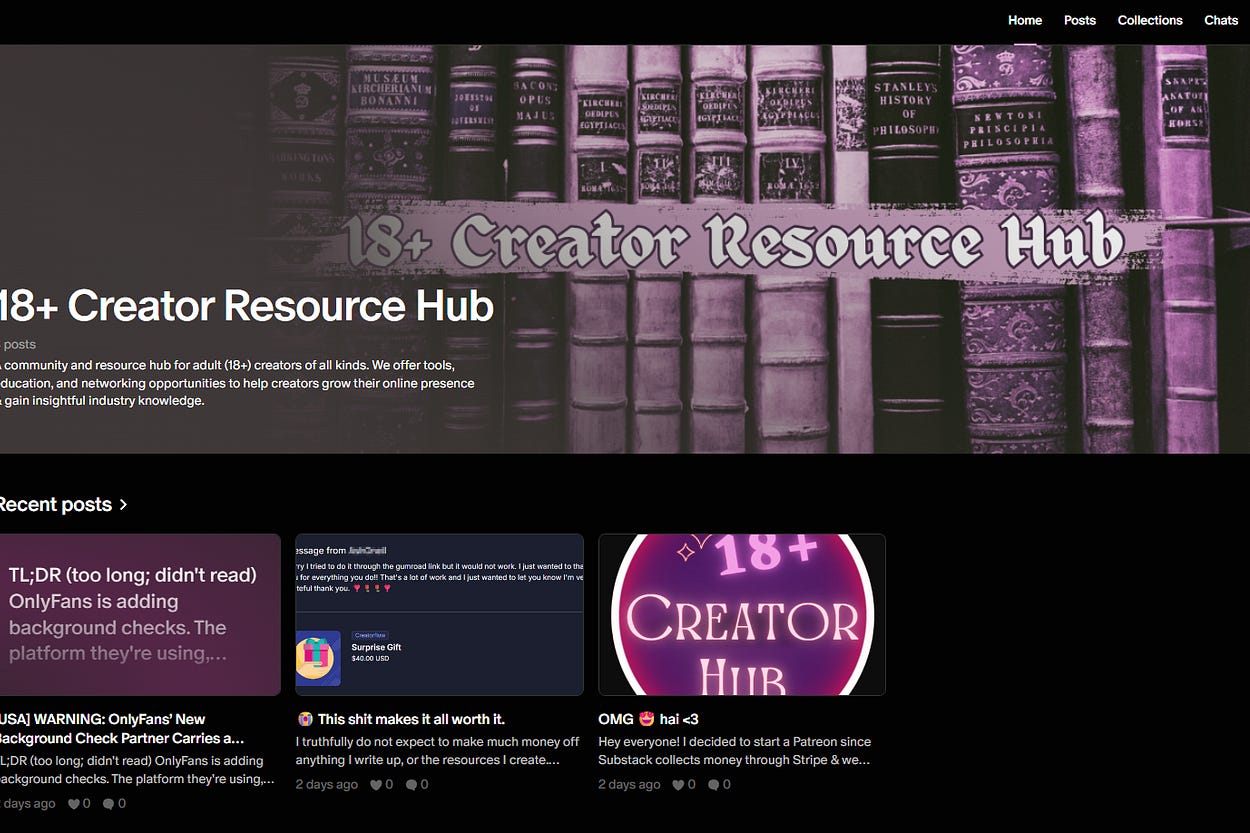 Creator Resource Hub | Substack