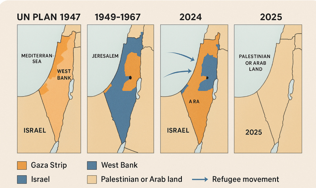 A map of israel and palestine

AI-generated content may be incorrect.
