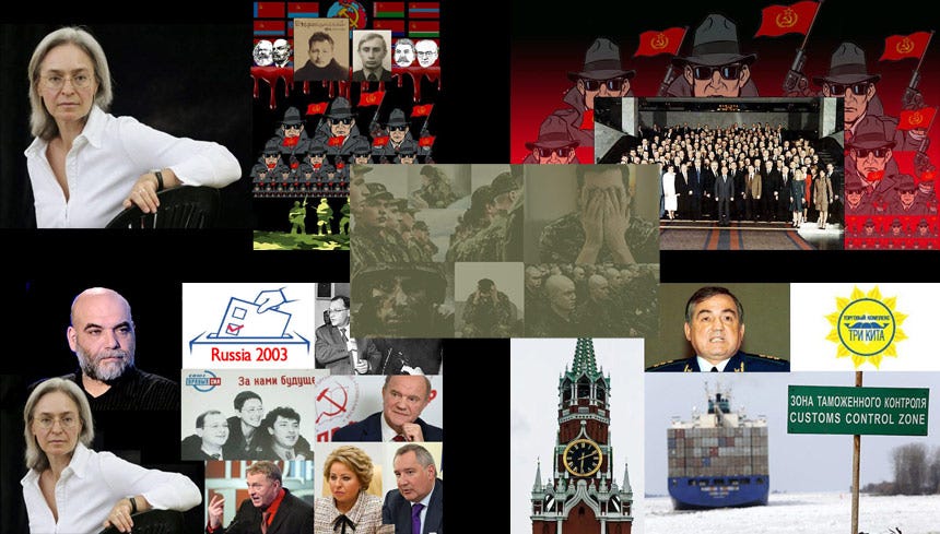 La Russia 20 anni fa: 06.10.2003 - 06.10.2023 Ricostruzione storica 