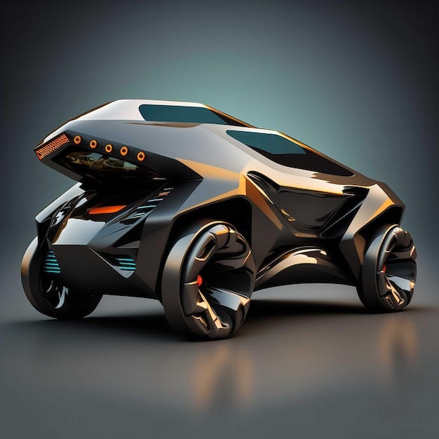 Concept future suv design art | Premium AI-generated image