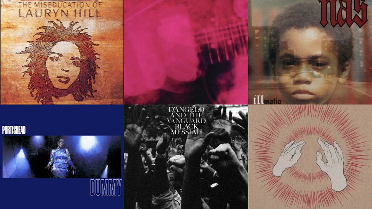 The 100 Greatest Albums Of All Time (in my opinion): 25-11