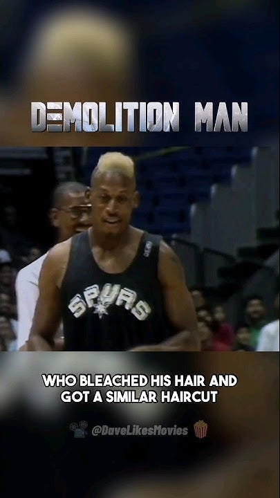 Demolition Man - Wesley Snipes Bleached Hair Influenced Dennis Rodman ...