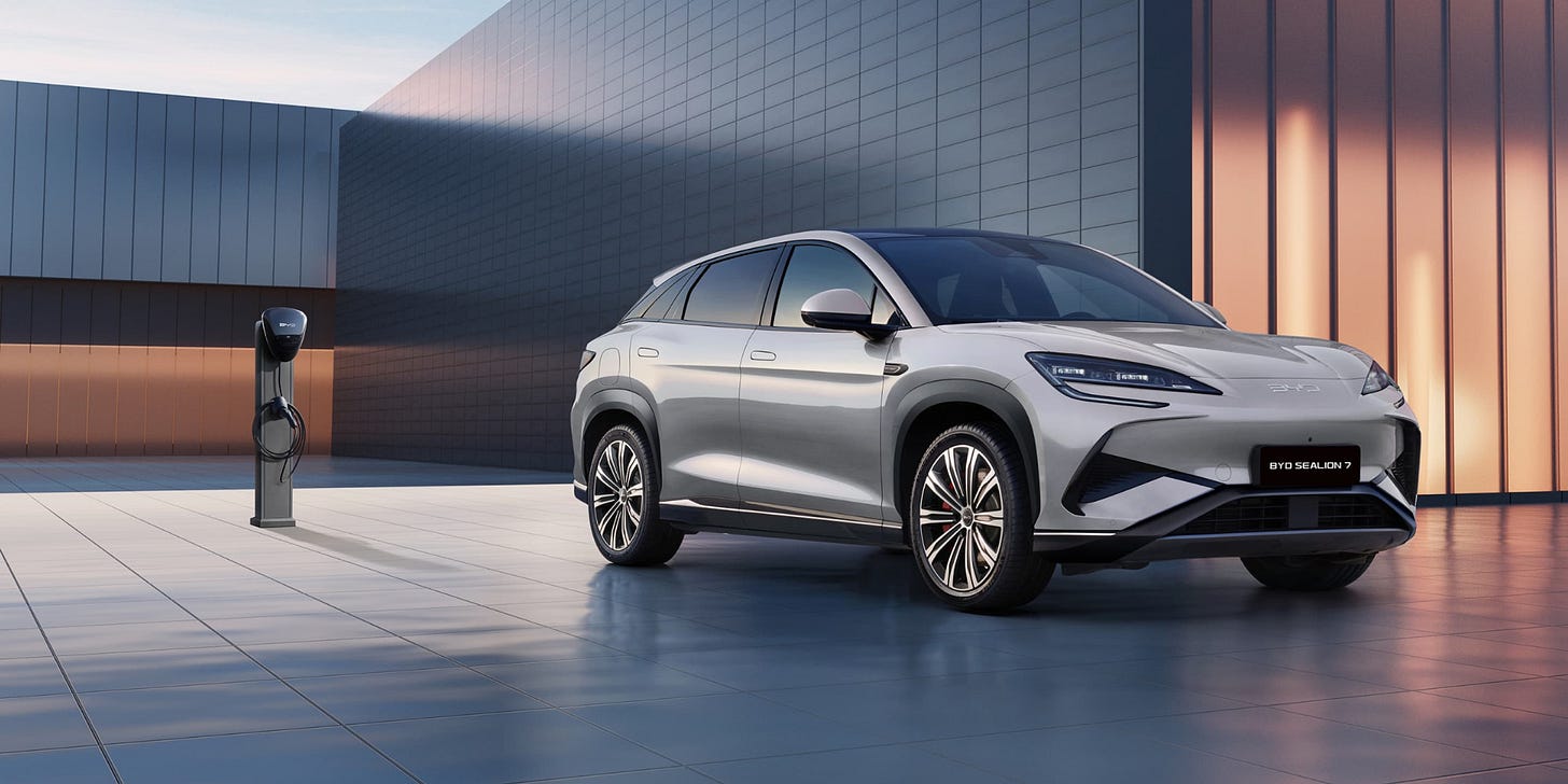 Das elektrische SUV BYD SEALION 7 | BYD Deutschland