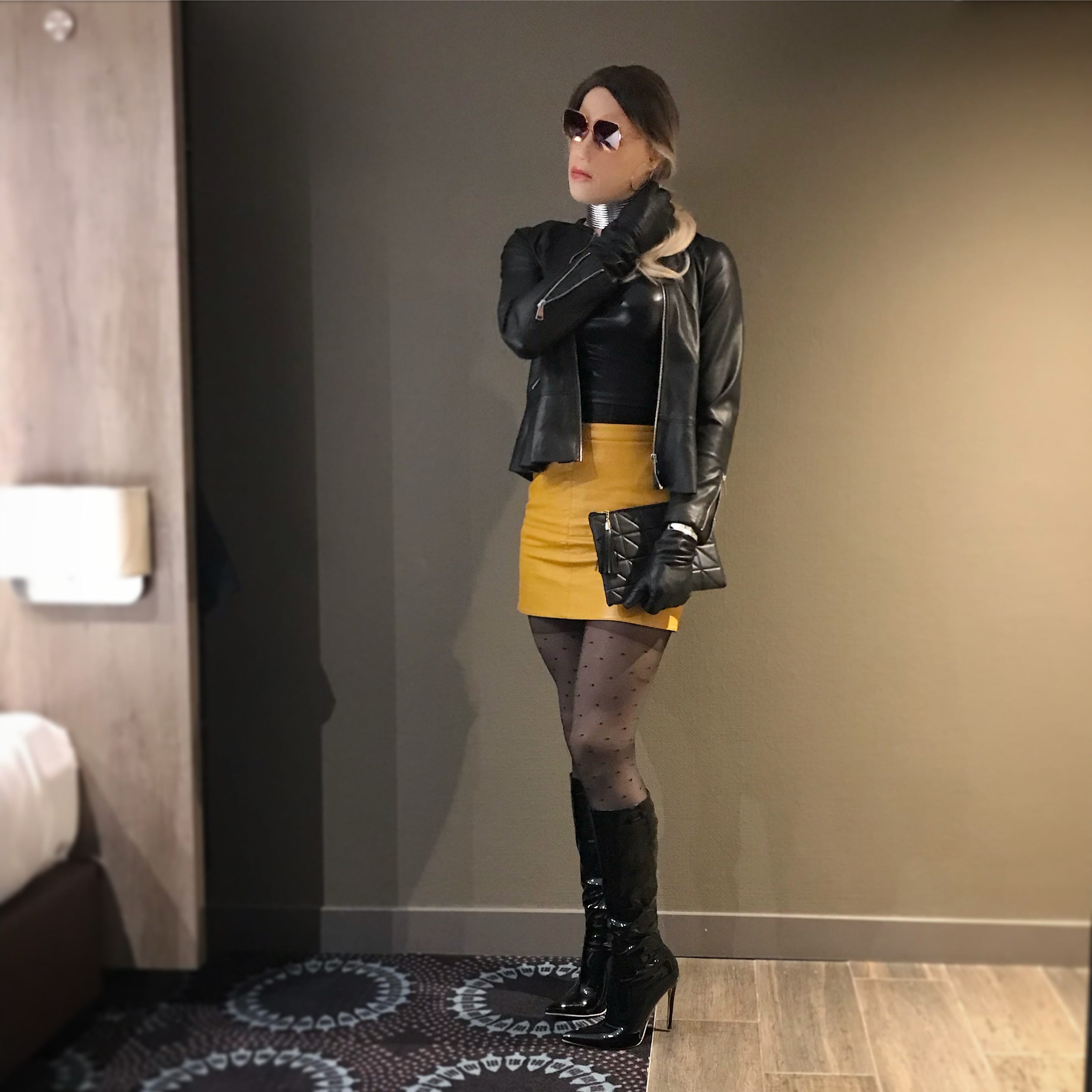 chinese dress ladies Amazon.com: JOLINE Sissy High Neck PVC Leather Maid French Dress  Crossdressing Outfit (Small) Black: Clothing, Shoes & Jewelry