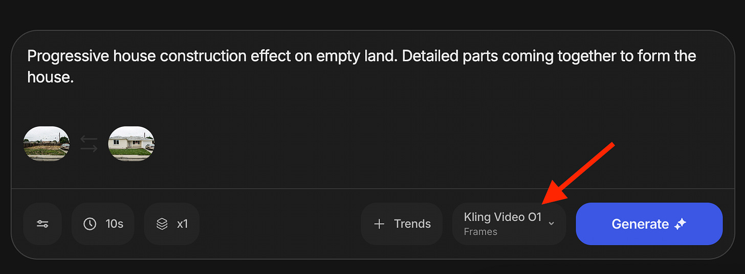 Image editing result with Nano Banana Pro in invideo