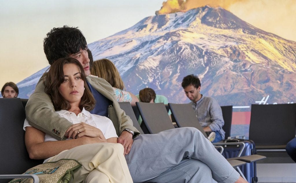 White Lotus': Aubrey Plaza Says Harper Did More Than Kiss Cameron - Variety