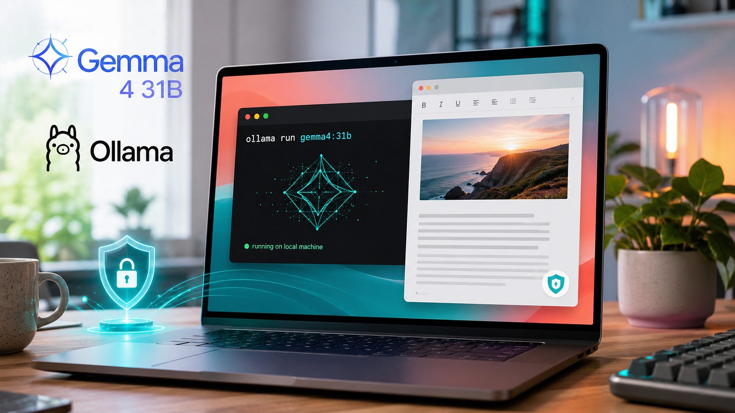 Gemma 4 31B with Ollama: a practical guide for long-context writing