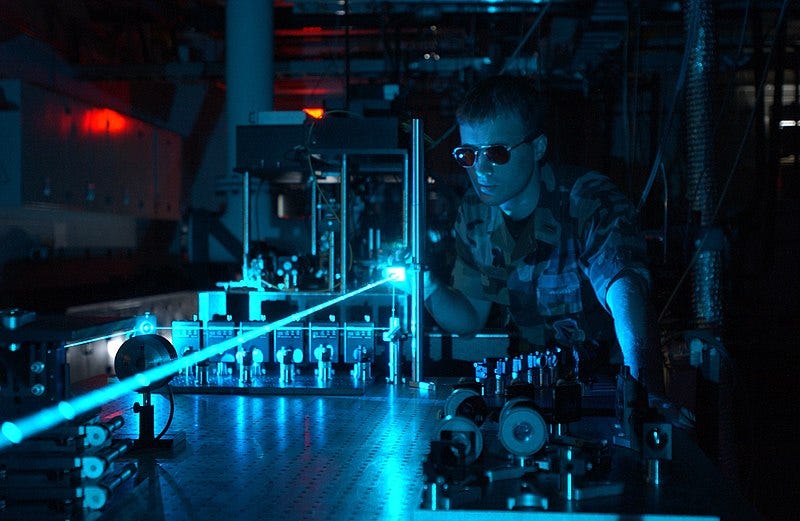 Lasers! Lasers!