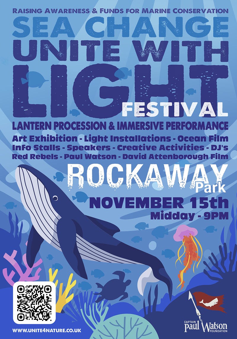 Sea Change - Unite With Light Festival at Rockaway Park