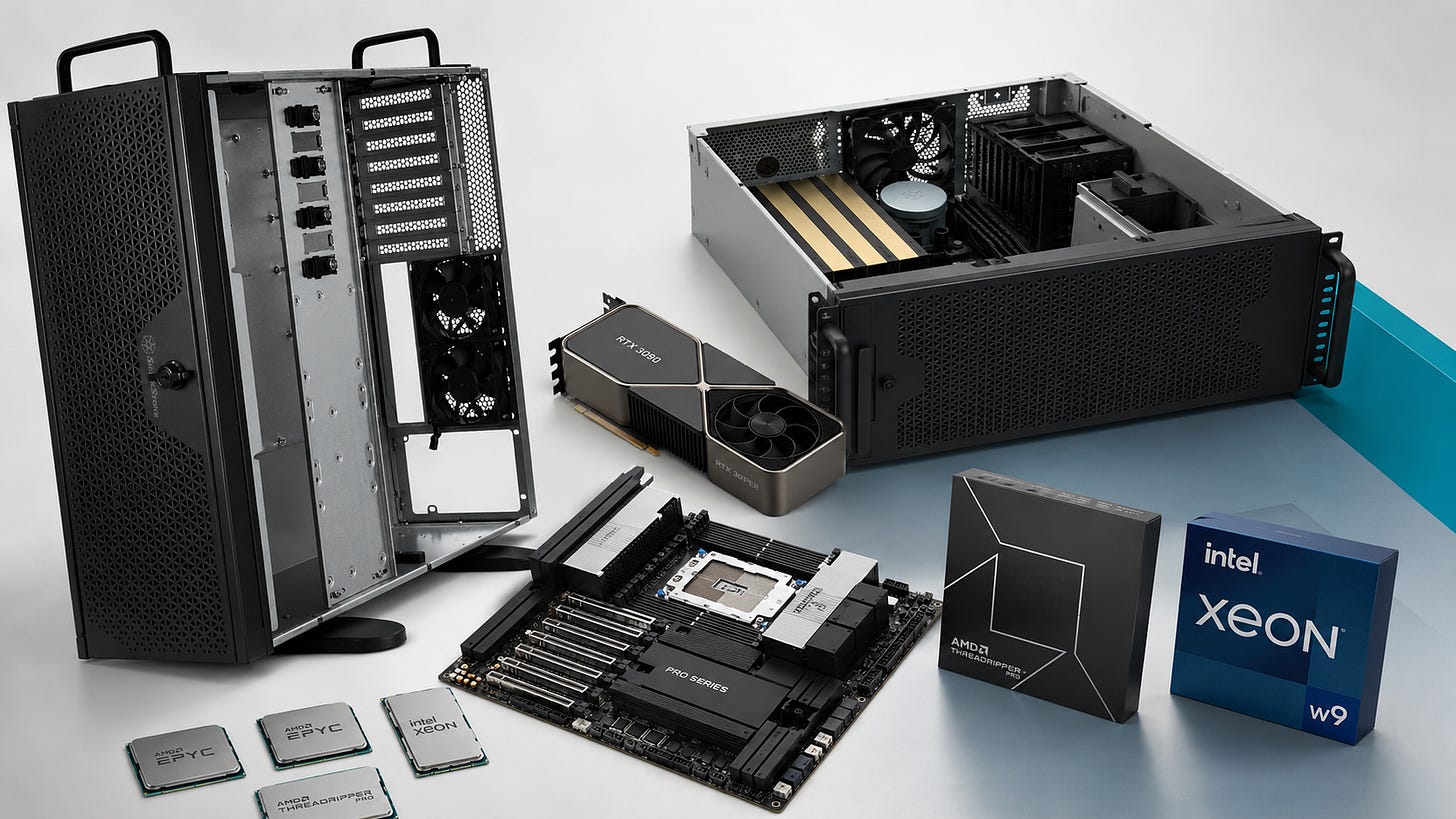 RTX 3090 local AI server guide: 4 GPUs make sense, 8 rarely do