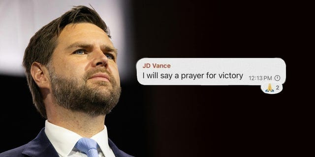r/politics - ‘So cringe’: JD Vance trolled for offering ‘victory prayer’ in leaked Yemen Signal group | 
‘This must be the cringiest part of that chat.’