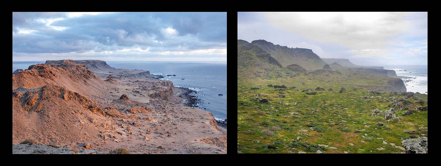 A comparison of a rocky cliff and a rocky cliff

AI-generated content may be incorrect.