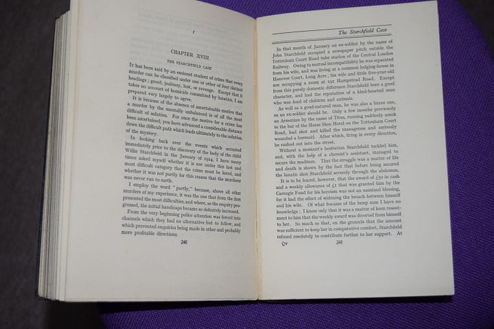 A dilapidated copy of Detective Gough's Memoirs