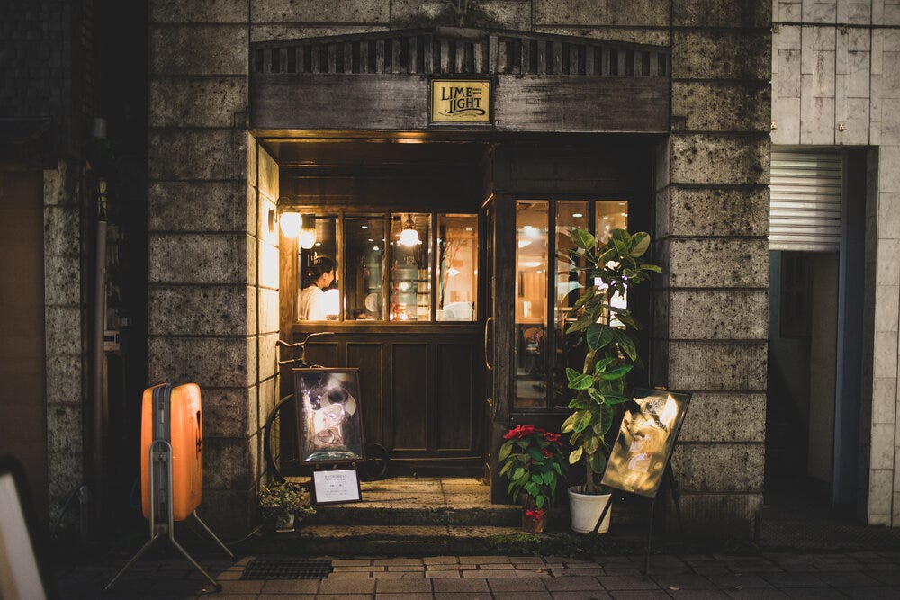 Limelight Coffee in Kagoshima, Japan.