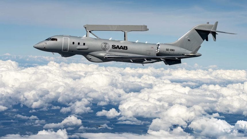 France Selects Saab GlobalEye to Replace E-3F AWACS - The Aviationist