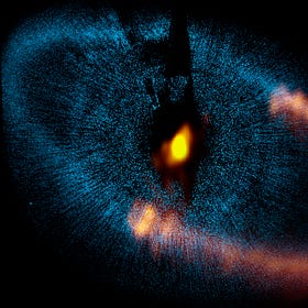 The Debris of Creation: Hubble Watches Worlds Collide