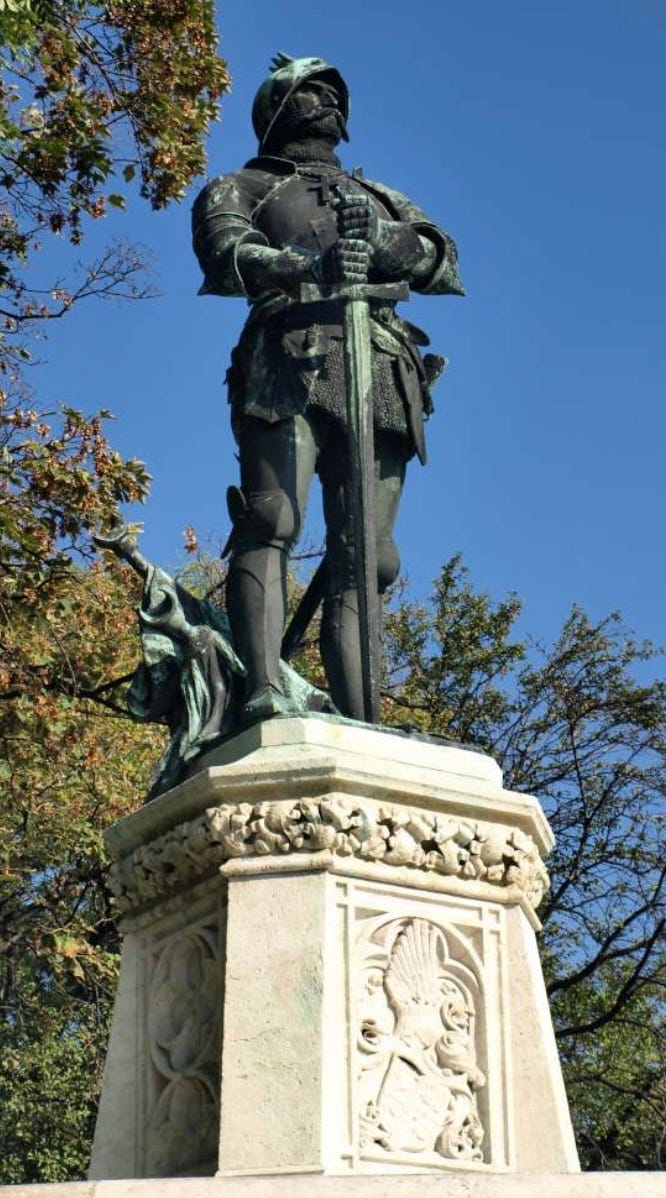 May be an image of monument