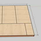 Designing an A-Frame in Sketchup: Part 1, The Floor