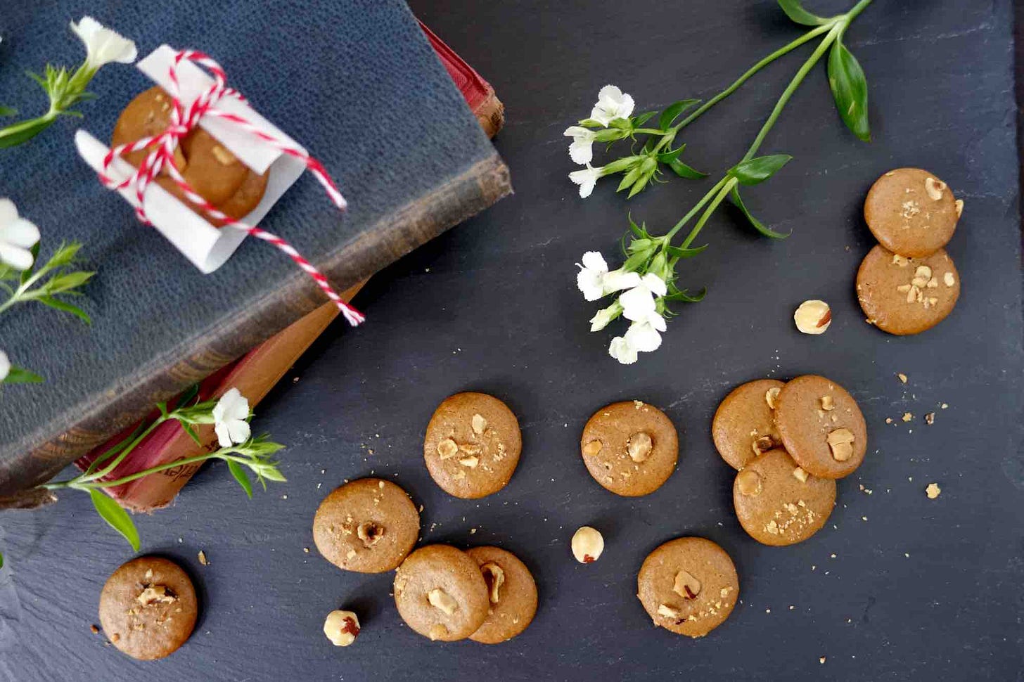 hazelnut crunch cookies