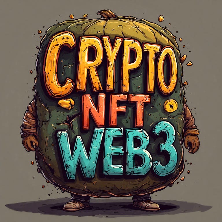 Crypto 𝕏 NFT 𝕏 Web3 logo