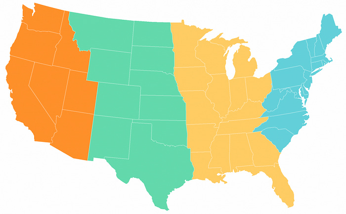 an improved division of time zones in the conterminous United States