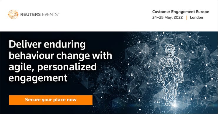 Reuters Events Pharma: Customer Engagement Europe (May 24-25, London)