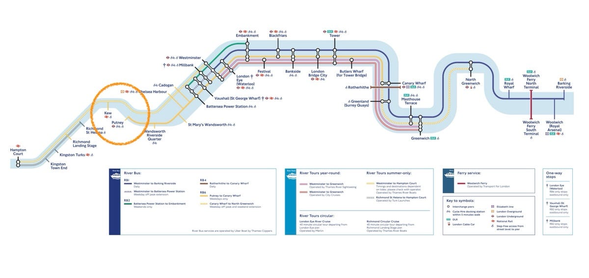 💡New Barnes Pier enabling daily river buses - WIP Proposal