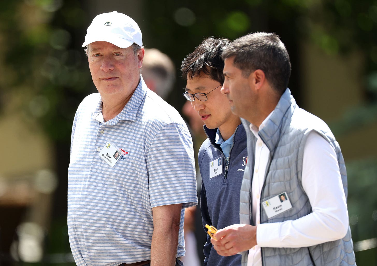 Kevin Warsh with Stanley Druckenmiller