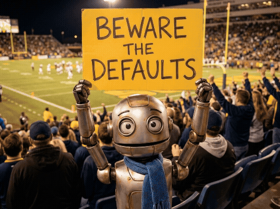 What Sign Would AI Hold Up at a Football Game?