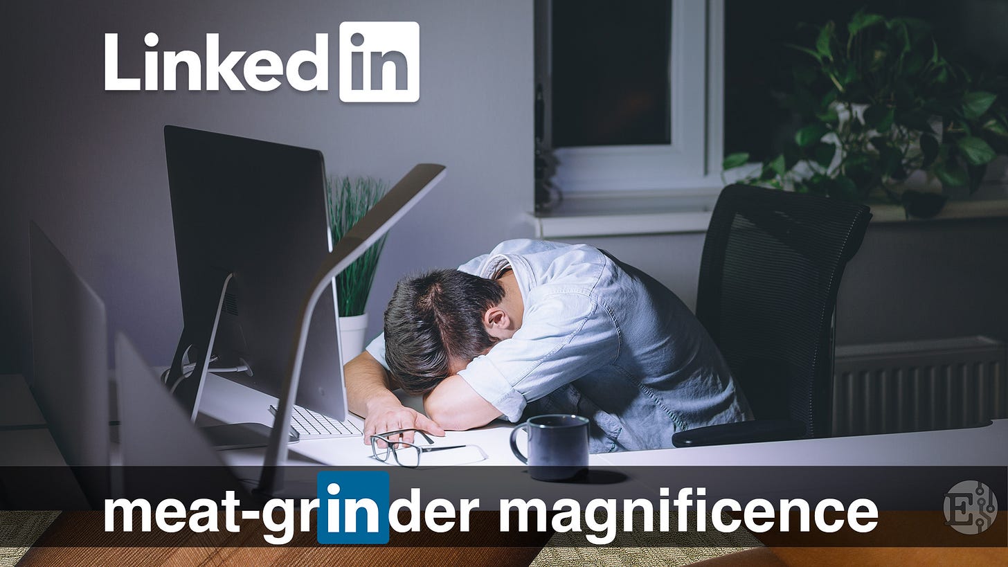 LinkedIn: Meat-Grinder Magnificence