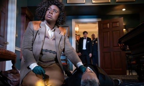 West wing lockdown … Uzo Aduba as Cordelia Cupp in The Residence.