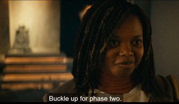 The Boys Sister Safe buckles up The Boys Sister Safe buckles up