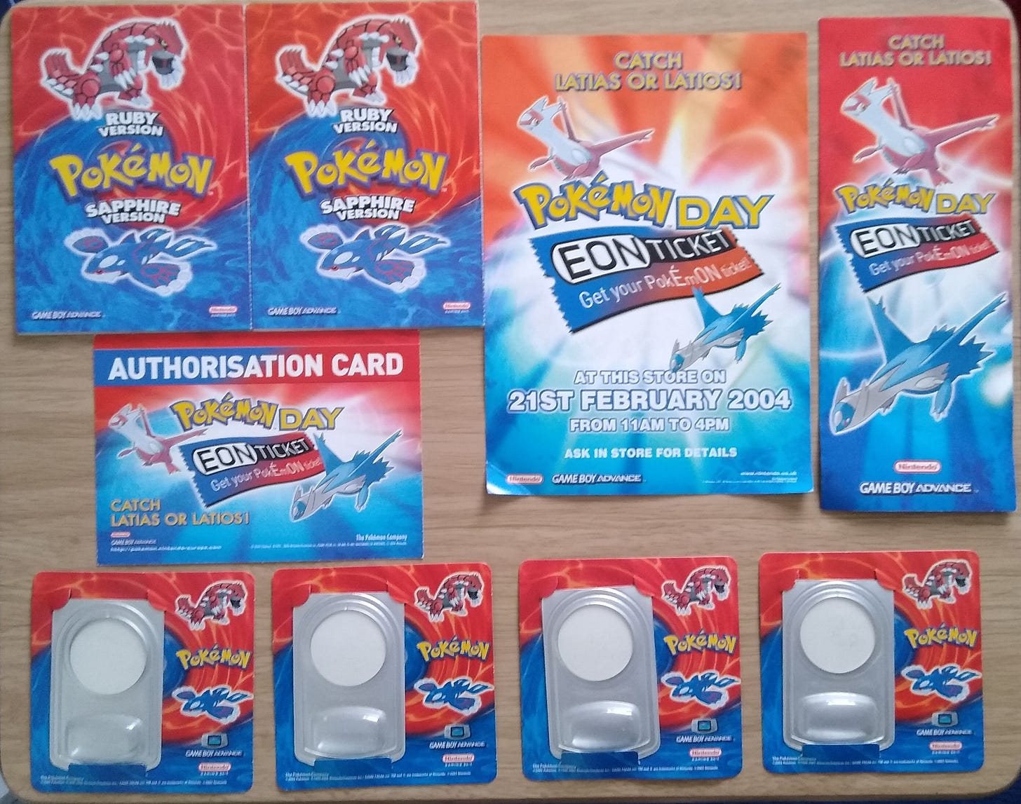 A selection of swag and promotional material, including postcards and temporary tattoos from a EON Ticket event in the United Kingdom in 2004. A selection of swag and promotional material, including postcards and temporary tattoos from a EON Ticket event in the United Kingdom in 2004.