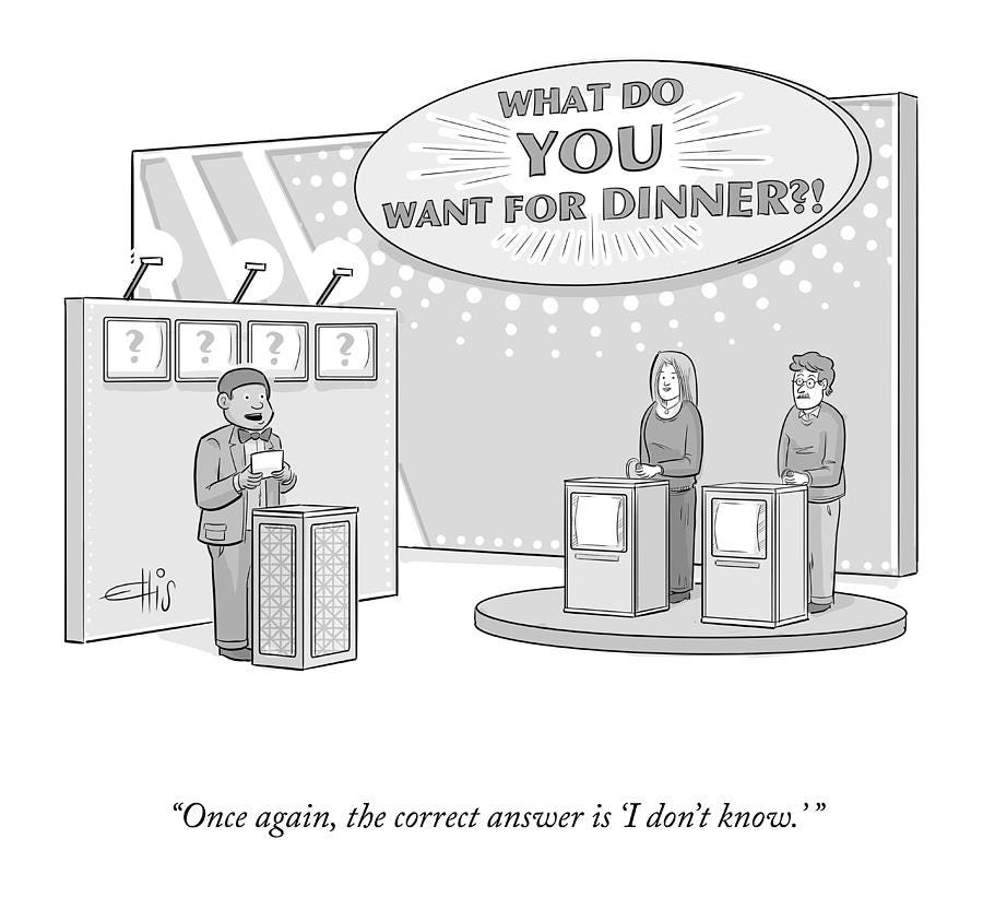 What Do You Want For Dinner? by Ellis Rosen