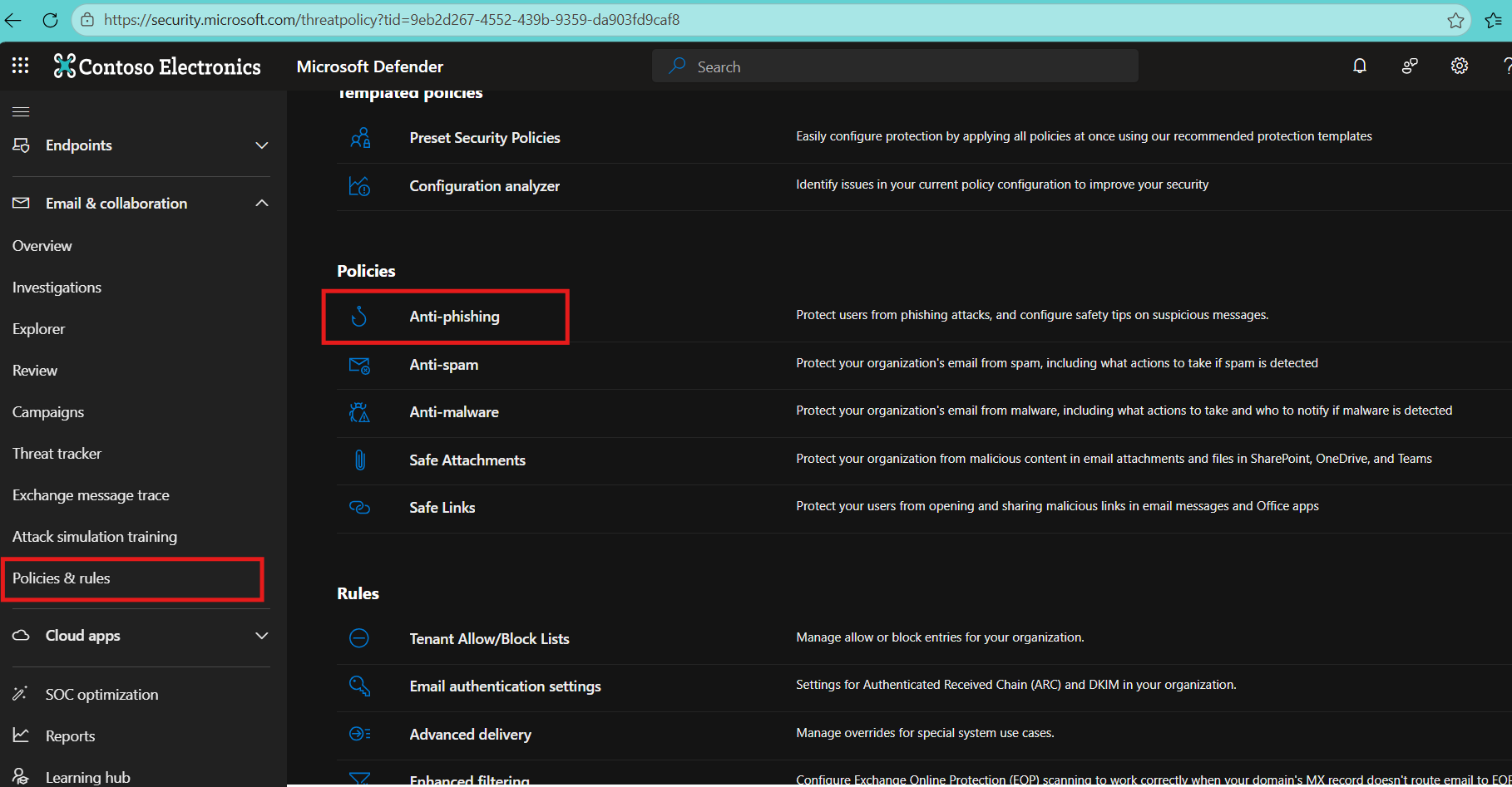 Microsoft Defender for Office 365 Part 5: Anti-Phishing & Impersonation ...