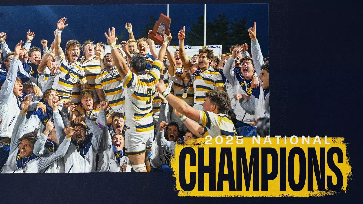 National Championship No.29 for Cal Rugby in 15s!