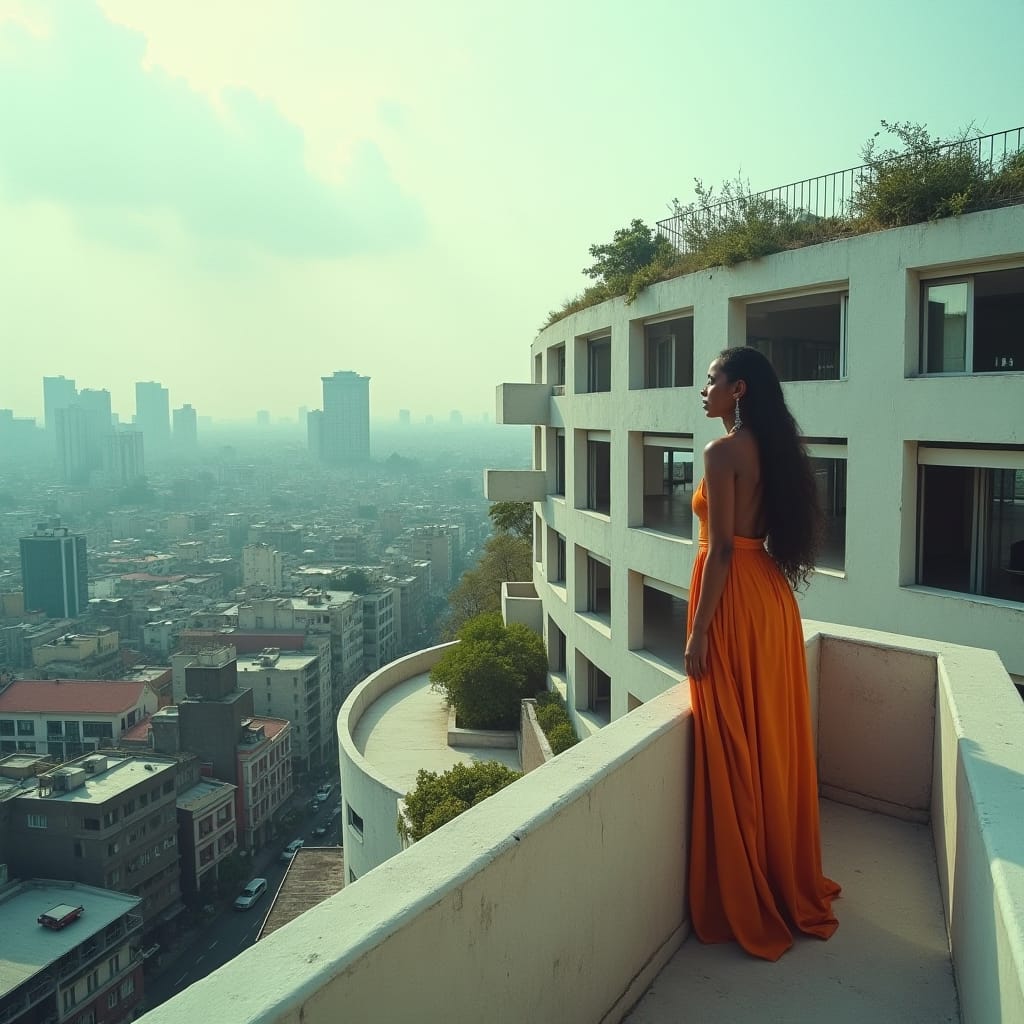 Modern Jamaican prefab home with 15 bedrooms, sleek and bold design, situated in a bustling city area