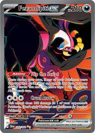 Fezandipiti ex (Shrouded Fable 38) - Bulbapedia, the community-driven  Pokémon encyclopedia