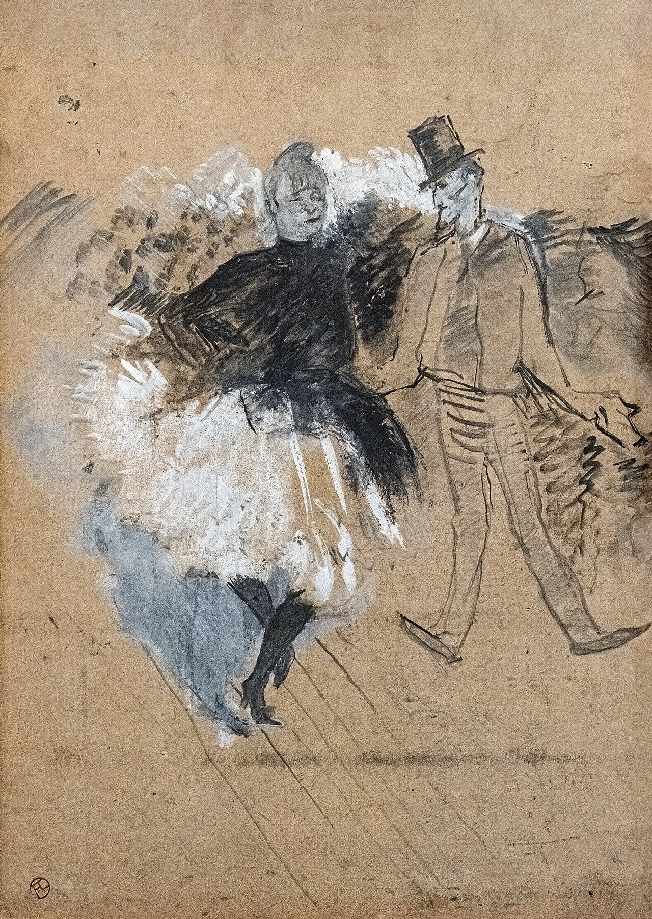 Toulouse Lautrec Moulin Rouge color lithograph Toulouse Lautrec Moulin Rouge color lithograph