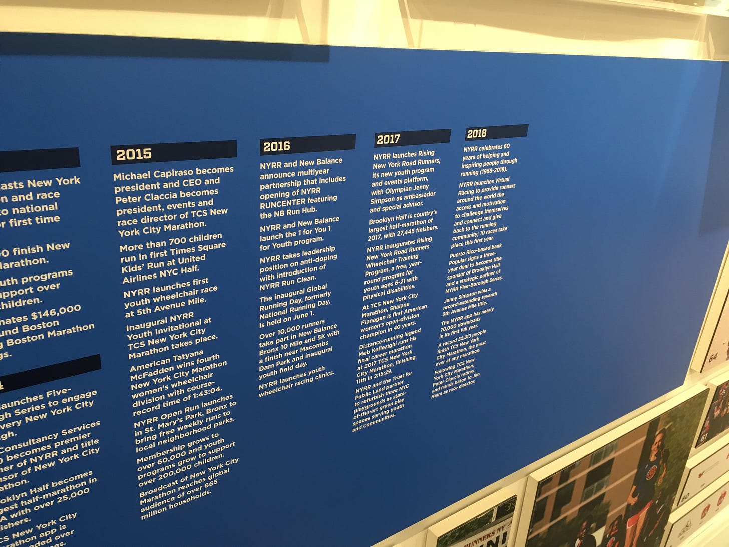 nyrr runcenter michael capiraso