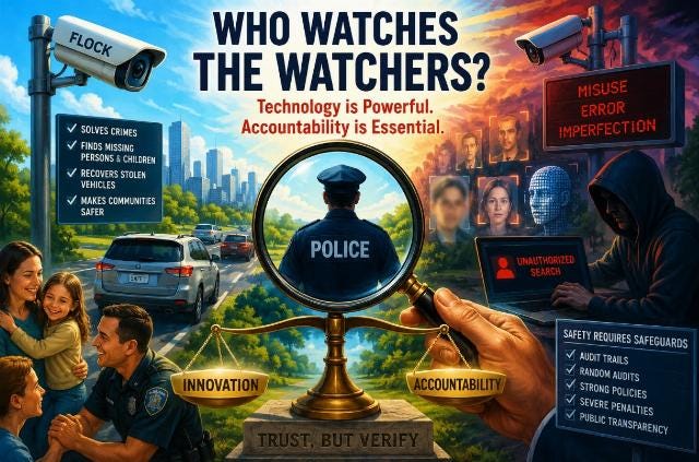 Watching the watchers, graphic