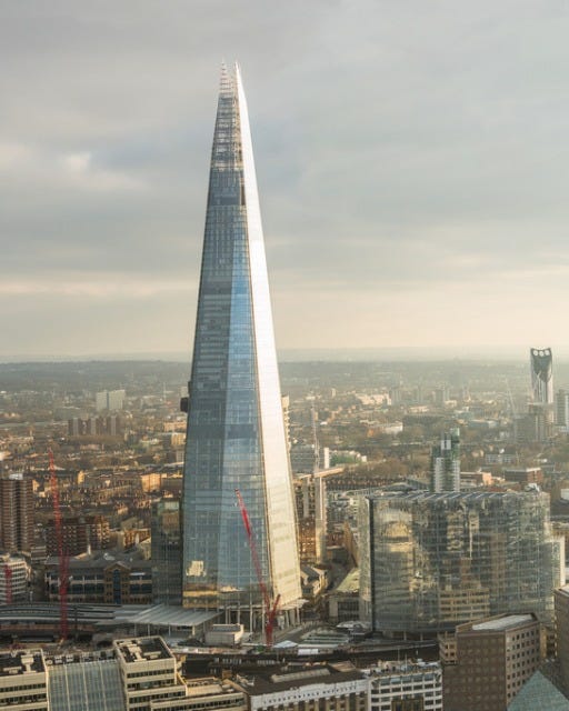 May be an image of skyscraper